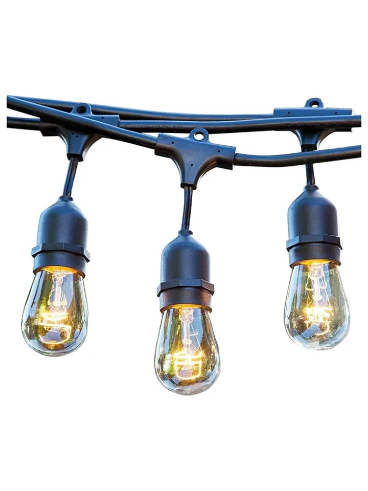lumisky Außenbeleuchtung<LED-Lichtergirlande "Mafy" in Dunkelblau - (L)600 cm