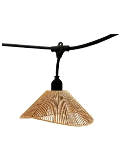 lumisky Außenbeleuchtung|Außenleuchten<LED-Lichtergirlande "Raffy" in Natur - (L)600 cm