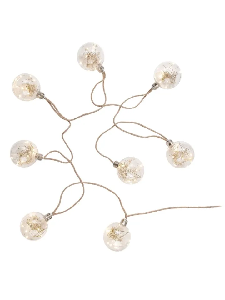 Butlers Lichterketten & Deko-Leuchten|Lichterketten & Dekobeleuchtung<LED-Lichterkette BULB LIGHTS in Braun