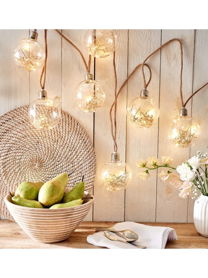 Butlers Lichterketten & Deko-Leuchten|Lichterketten & Dekobeleuchtung<LED-Lichterkette BULB LIGHTS in Braun