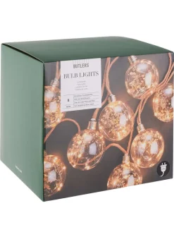 Butlers Lichterketten & Deko-Leuchten|Lichterketten & Dekobeleuchtung<LED-Lichterkette BULB LIGHTS in Braun