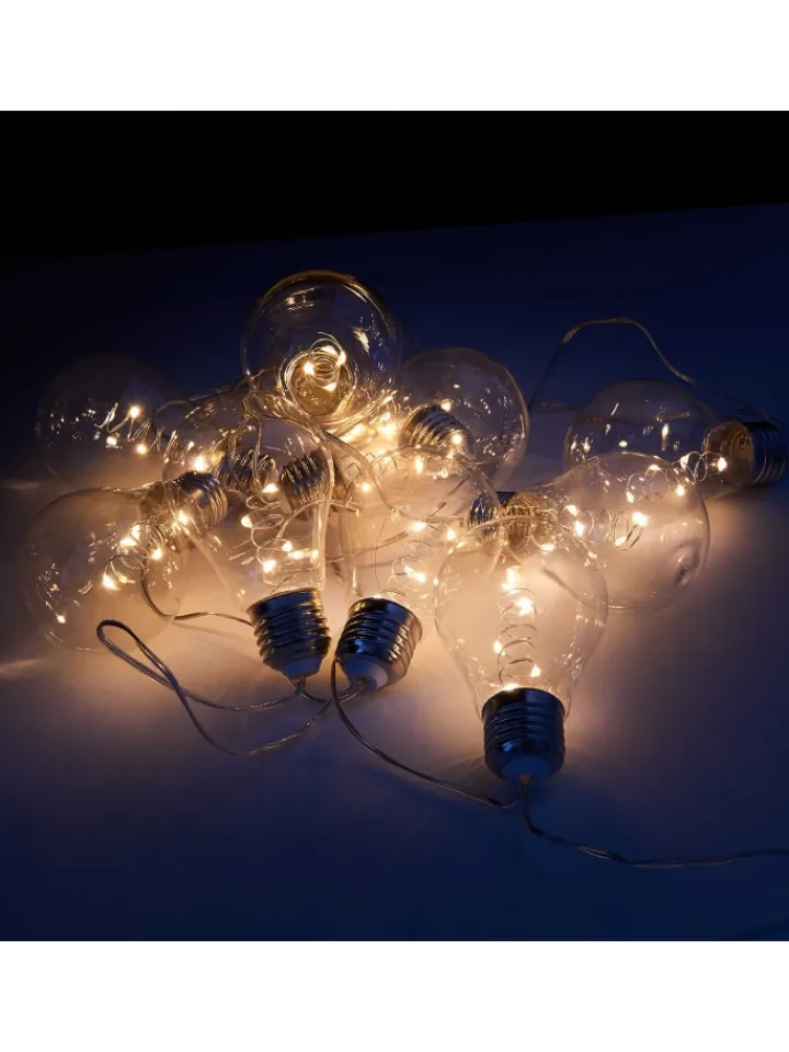 Butlers Lichterketten & Dekobeleuchtung<LED-Lichterkette BULB LIGHTS in Durchsichtig