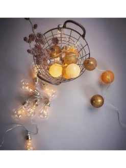 Butlers Lichterketten & Dekobeleuchtung<LED-Lichterkette BULB LIGHTS in Durchsichtig