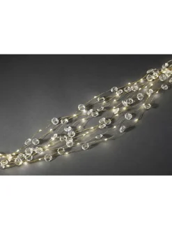 Konstsmide Lichterketten & Dekobeleuchtung|Lichterketten & Deko-Leuchten<LED-Lichterkette ''Diamantenlametta'' in Warmweiß