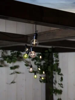 STAR Trading Lichterketten & Dekobeleuchtung|Lichterketten & Deko-Leuchten<LED-Lichterkette "Fiesa" in Bunt - (L)360 cm