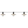 STAR Trading Lichterketten & Deko-Leuchten<LED-Lichterkette "Glassy Light" in Weiß - (B)15,5 x (H)14 cm