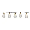 STAR Trading Lichterketten & Deko-Leuchten<LED-Lichterkette "Glow" in Warmweiß - (L)360 cm