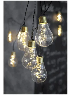 STAR Trading Lichterketten & Deko-Leuchten<LED-Lichterkette "Glow" in Warmweiß - (L)360 cm