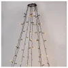 STAR Trading Lichterketten & Deko-Leuchten|Lichterketten & Dekobeleuchtung<LED-Lichterkette in Schwarz - (L)200 cm