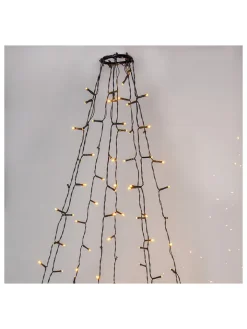 STAR Trading Lichterketten & Deko-Leuchten|Lichterketten & Dekobeleuchtung<LED-Lichterkette in Schwarz - (L)200 cm
