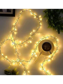 WellHome Lichterketten & Dekobeleuchtung|Lichterketten & Deko-Leuchten<LED-Lichterkette in Warmweiß - (L)1000 cm