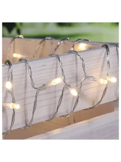 Nordheim Lichterketten & Dekobeleuchtung|Lichterketten & Deko-Leuchten<LED-Lichterkette in Warmweiß - (L)376 cm