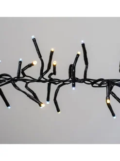 WellHome Lichterketten & Deko-Leuchten<LED-Lichterkette in Warmweiß/ Weiß - (L)104 cm
