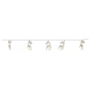 STAR Trading Lichterketten & Dekobeleuchtung<LED-Lichterkette "Izy" in Silber - (L)135 cm