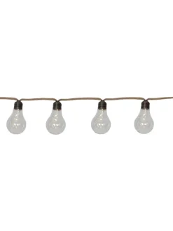 STAR Trading Lichterketten & Deko-Leuchten<LED-Lichterkette "Jutta" in Transparent - (L)225 cm