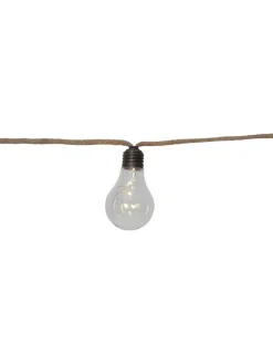 STAR Trading Lichterketten & Deko-Leuchten<LED-Lichterkette "Jutta" in Transparent - (L)225 cm