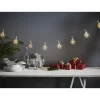 STAR Trading Lichterketten & Deko-Leuchten|Lichterketten & Dekobeleuchtung<LED-Lichterkette "Ornament" in Weiß - (L)180 cm