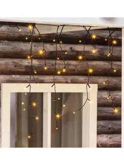 Hollybell Lichterketten & Dekobeleuchtung<LED-Lichtervorhang - EEK F (A bis G) - (L)52 x (B)585 cm