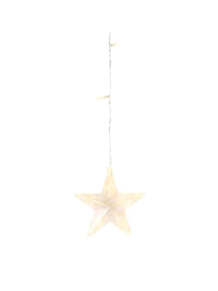 Hollybell Lichterketten & Deko-Leuchten<LED-Lichtervorhang in Warmweiß