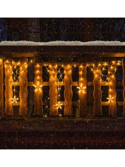 Hollybell Lichterketten & Deko-Leuchten<LED-Lichtervorhang in Warmweiß