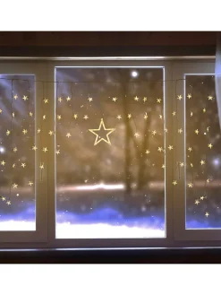Hollybell Lichterketten & Deko-Leuchten<LED-Lichtervorhang in Warmweiß