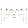Profiline Lichterketten & Dekobeleuchtung|Lichterketten & Deko-Leuchten<LED-Lichtervorhang "Star" in Warmweiß - (L)135 x (B)95 cm