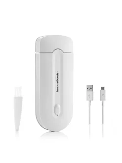 InnovaGoods Pflege & Gesundheit<LED-Mini-Rasierer in Weiß