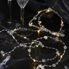 Best Season Lichterketten & Dekobeleuchtung|Lichterketten & Deko-Leuchten<LED-Perlen-Lichterkette "Dew Drops" in Warmweiß - (L)190 cm