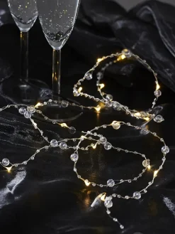 Best Season Lichterketten & Dekobeleuchtung|Lichterketten & Deko-Leuchten<LED-Perlen-Lichterkette "Dew Drops" in Warmweiß - (L)190 cm