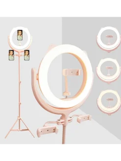 SWEET ACCESS Technikzubehör<LED-Ringlicht-Stativ in Roségold