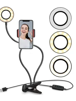 SmartCase Technikzubehör<LED-Smartphone-Halterung in Schwarz