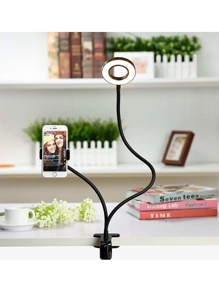 SmartCase Technikzubehör<LED-Smartphone-Halterung in Schwarz