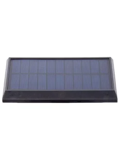 näve Außenbeleuchtung|Außenleuchten<LED-Solar-Außenwandleuchte "Pacita" in Schwarz - (B)28 x (H)13,5 x (T)11 cm