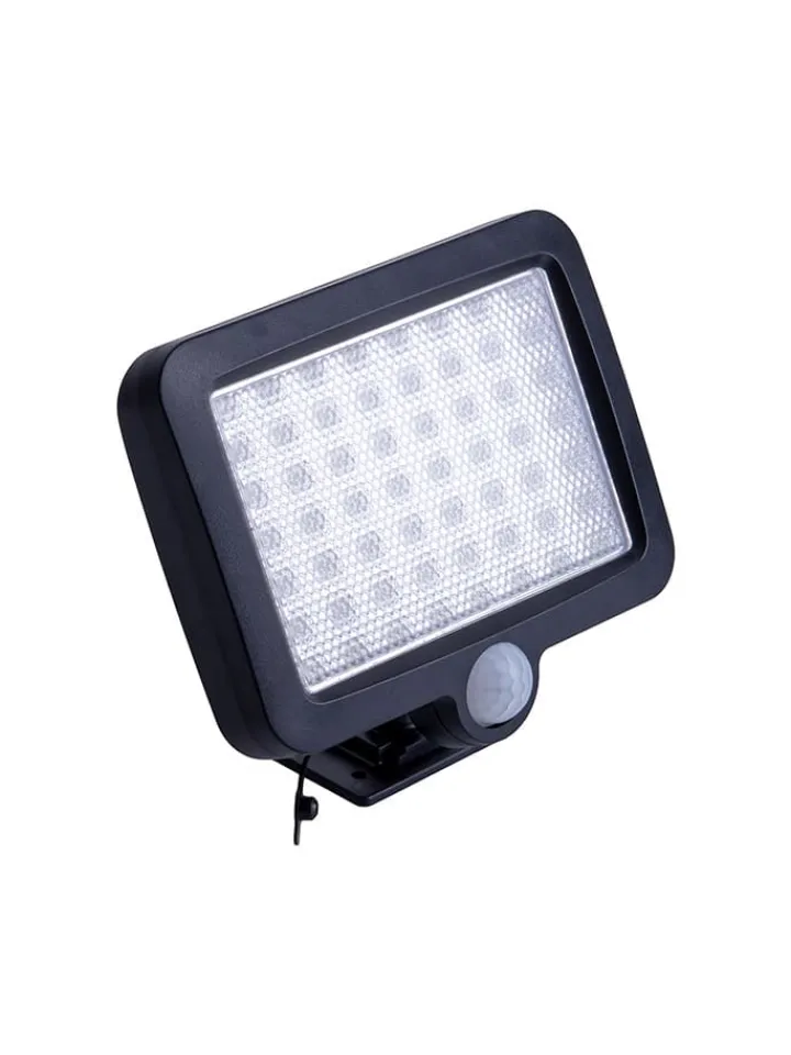näve Außenbeleuchtung|Außenleuchten<LED-Solar-Außenwandleuchte "Pepe" in Schwarz - (B)13 x (H)15 cm