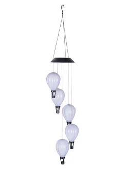 Garden Hero Außenbeleuchtung|Außenleuchten<LED-Solar-Dekoleuchte in Warmweiß - (H)82 x Ø 12,5 cm