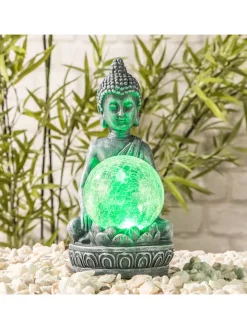 Garden Hero Außenleuchten<LED-Solar-Dekoleuchte mit Farbwechsel - (H)19,5 cm