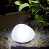 lumisky Außenbeleuchtung|Außenleuchten<LED-Solar-Dekoleuchte "Solenzara" in Weiß- (H)6 x Ø 5 cm