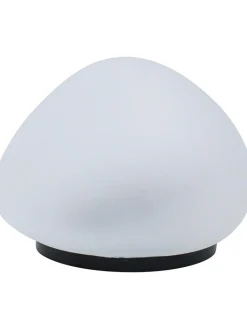 lumisky Außenbeleuchtung|Außenleuchten<LED-Solar-Dekoleuchte "Solenzara" in Weiß- (H)6 x Ø 5 cm