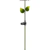 STAR Trading Außenbeleuchtung<LED-Solar-Gartenstecker "Hortensia" in Violett - (H)77 cm