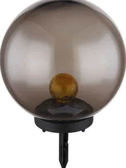 Globo lighting Außenleuchten|Außenbeleuchtung<LED-Solar-Gartenstecker in Schwarz - (H)38,5 cm