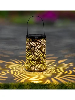 Garden Hero Außenbeleuchtung<LED-Solar-Laterne in Kupfer - (H)18 x Ø 10 cm