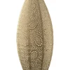 Lumiz Lichterketten & Dekobeleuchtung<LED-Solarlaterne ''Paisley Long Oval'' in Gold - (H)45 x Ø 20 cm