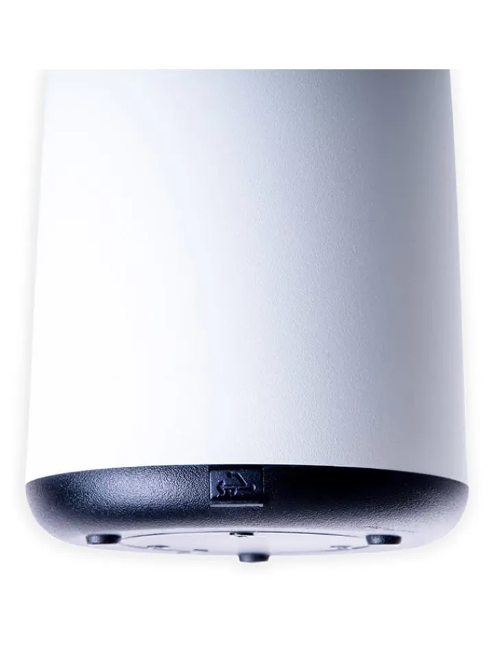 näve Außenbeleuchtung|Außenleuchten<LED-Solarleuchte "Ada" in Weiß - (H)22,5 x Ø 16 cm