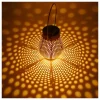 lumisky Außenleuchten|Außenbeleuchtung<LED-Solarleuchte "Doty" in Braun - (H)17 x Ø 13 cm