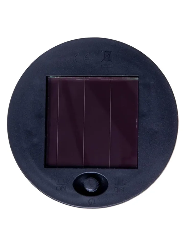 näve Außenbeleuchtung|Außenleuchten<LED-Solarleuchte "Korbinian" in Braun - (H)30 x Ø 18 cm