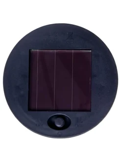 näve Außenbeleuchtung|Außenleuchten<LED-Solarleuchte "Korbinian" in Braun - (H)30 x Ø 18 cm