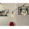 lumisky Außenbeleuchtung|Außenleuchten<LED-Solar-Lichtergirlande "Fantasy Star" in Warmweiß - (L)515 cm