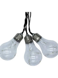 lumisky Außenbeleuchtung|Außenleuchten<LED-Solar-Lichtergirlande "Fantasy Star" in Warmweiß - (L)515 cm
