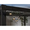 STAR Trading Lichterketten & Deko-Leuchten<LED-Solarlichterkette "Smoky" in Grau - (L)270 cm