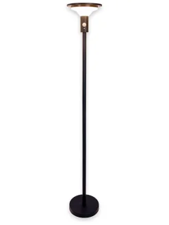 näve Außenleuchten|Außenbeleuchtung<LED-Solarstehleuchte "Nora" in Schwarz - (H)139 x Ø 21 cm